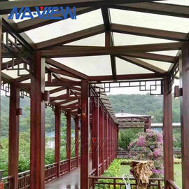 Gazebo prefabricado durable del top del tejado del paquete plano del Gazebo para todo clima
