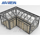 Diseño favorable al medio ambiente de aguilón del Sunroom prefabricado del tejado proveedor