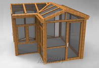 Adición prefabricada exterior favorable al medio ambiente del Sunroom de los cuartos de cristal al aire libre del patio proveedor