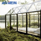 Sunroom curvado contemporáneo y el echar a un lado del tejado favorables al medio ambiente proveedor
