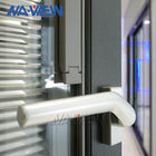 Ventana de cristal de aluminio modificada para requisitos particulares Naview del oscilación del marco del diseño moderno de Foshan proveedor