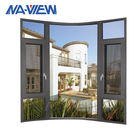 Vidriera Windows de aluminio y puerta del marco vertical de aluminio de Guangdong NAVIEW doble proveedor