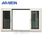 Ventana de cristal de aluminio de desplazamiento del marco de Guangdong NAVIEW con la ventana de desplazamiento de la red de mosquito proveedor