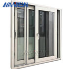 Ventana de desplazamiento de aluminio de Guangdong NAVIEW con la ventana de desplazamiento horizontal de la parrilla para los proyectos del chalet proveedor