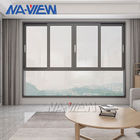 Diapositiva horizontal de cristal de aluminio Windows de Guangdong NAVIEW para las casas proveedor
