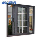 El doble de la oferta especial de Guangdong NAVIEW esmaltó la ventana de desplazamiento de la aleación de aluminio de Windows proveedor