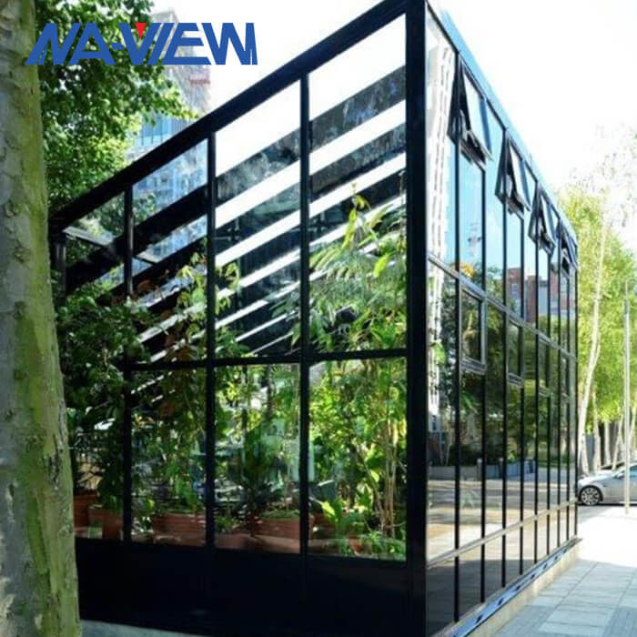 Diseño favorable al medio ambiente ahorro de energía del pequeño invernadero de aluminio proveedor