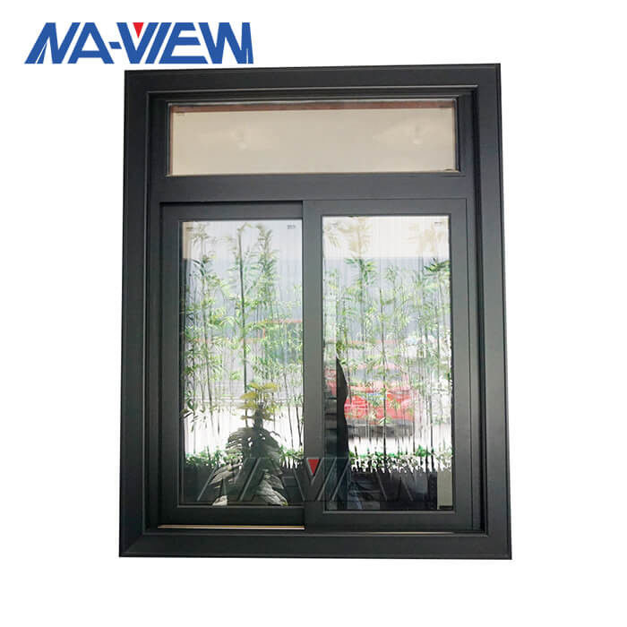 Diseño simple de la parrilla de ventana de Guangdong NAVIEW y coste de aluminio exterior de la ventana de desplazamiento proveedor