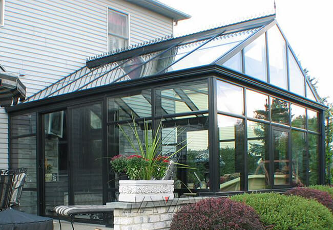 Anunció recintos del patio del Sunroom del tejado de aguilón más color modificado para requisitos particulares 1