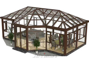 Sitio de cuatro estaciones prefabricado separado del Sunroom solo del soporte del jardín de la casa