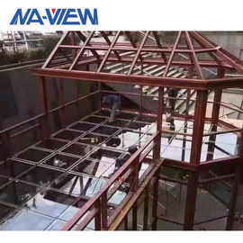 China Gazebo de la esquina moderno prefabricado con resistencia a las inclemencias del tiempo del tejado fábrica