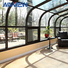 Sunroom de cristal de aluminio prefabricado interior del recinto del patio de 4 estaciones proveedor