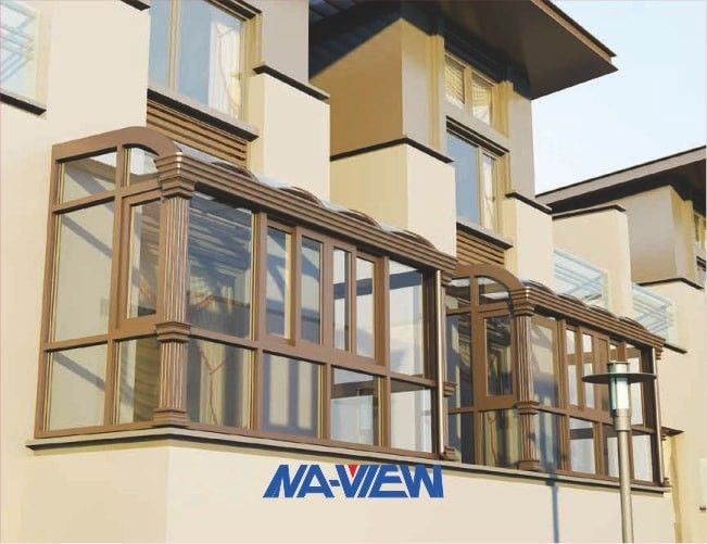 Adición prefabricada exterior favorable al medio ambiente del Sunroom de los cuartos de cristal al aire libre del patio 0
